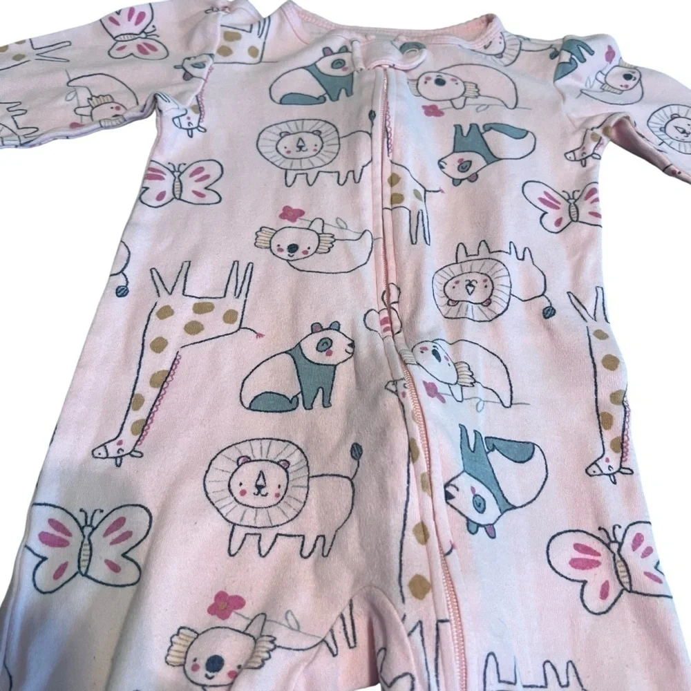 Carters zoo animal Footie Sleeper 9 months